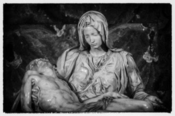 Pietà von Michelangelo - Rom - Italien