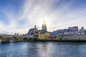  An der Donau - Regensburg - Deutschland 