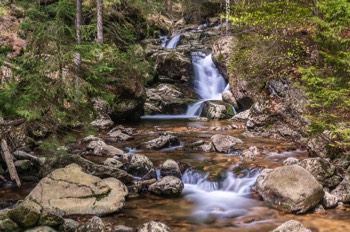  Rissloch Wasserfälle - Bodenmais, Bayerischer Wald 