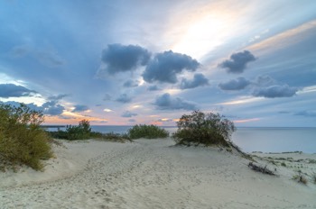  Sonnenaufgang auf der Kurischen Nehrung / Litauen 