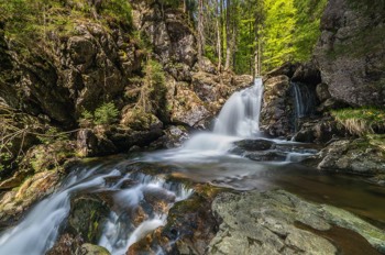  Rissloch Wasserfälle - Bodenmais, Bayerischer Wald 