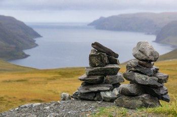 Blick auf den Tufjorden - Magerøya, Finnmark, Norwegen 